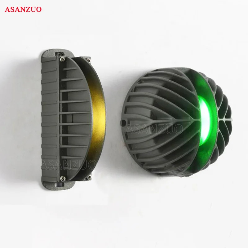 Полукруглой формы 10 Вт светодиодный настенный светильник подоконник