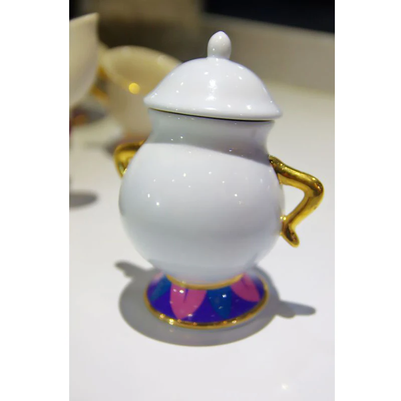 2017 Горячая Распродажа сахарница Красавица и Чудовище Geniune Ceramic посуда для кофе