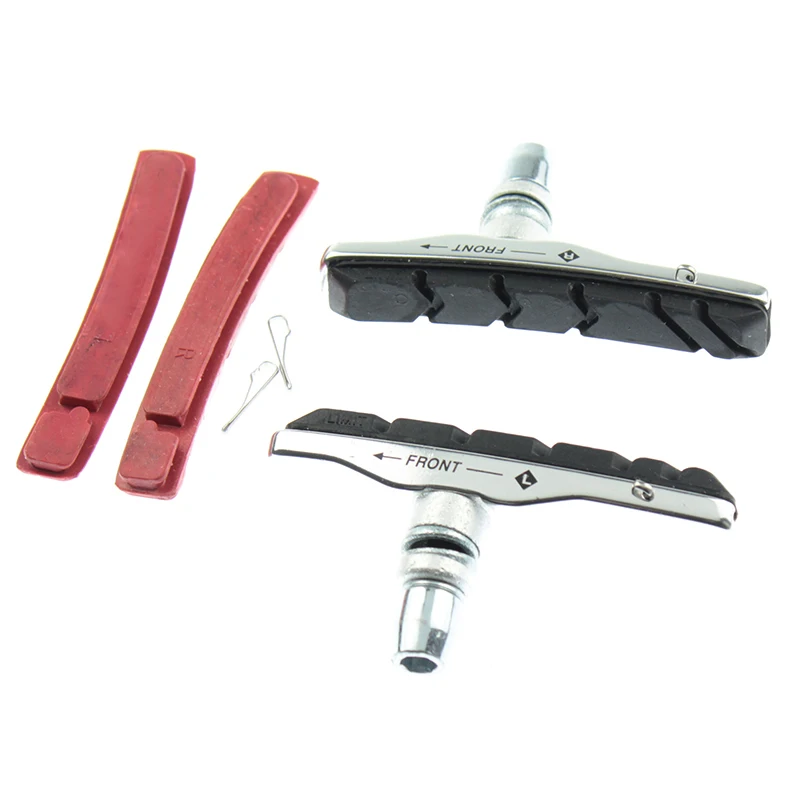 Горный велосипед тормоз V-тормозные колодки с буровой желоб Сайлент высокого