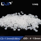 Белое Силиконовое уплотнительное кольцо, 10 шт.лот, силиконVMQ, толщина 1,5 мм, наружный диаметр 45678910111213 мм, уплотнительное кольцо, резиновая прокладка, кольцевая шайба