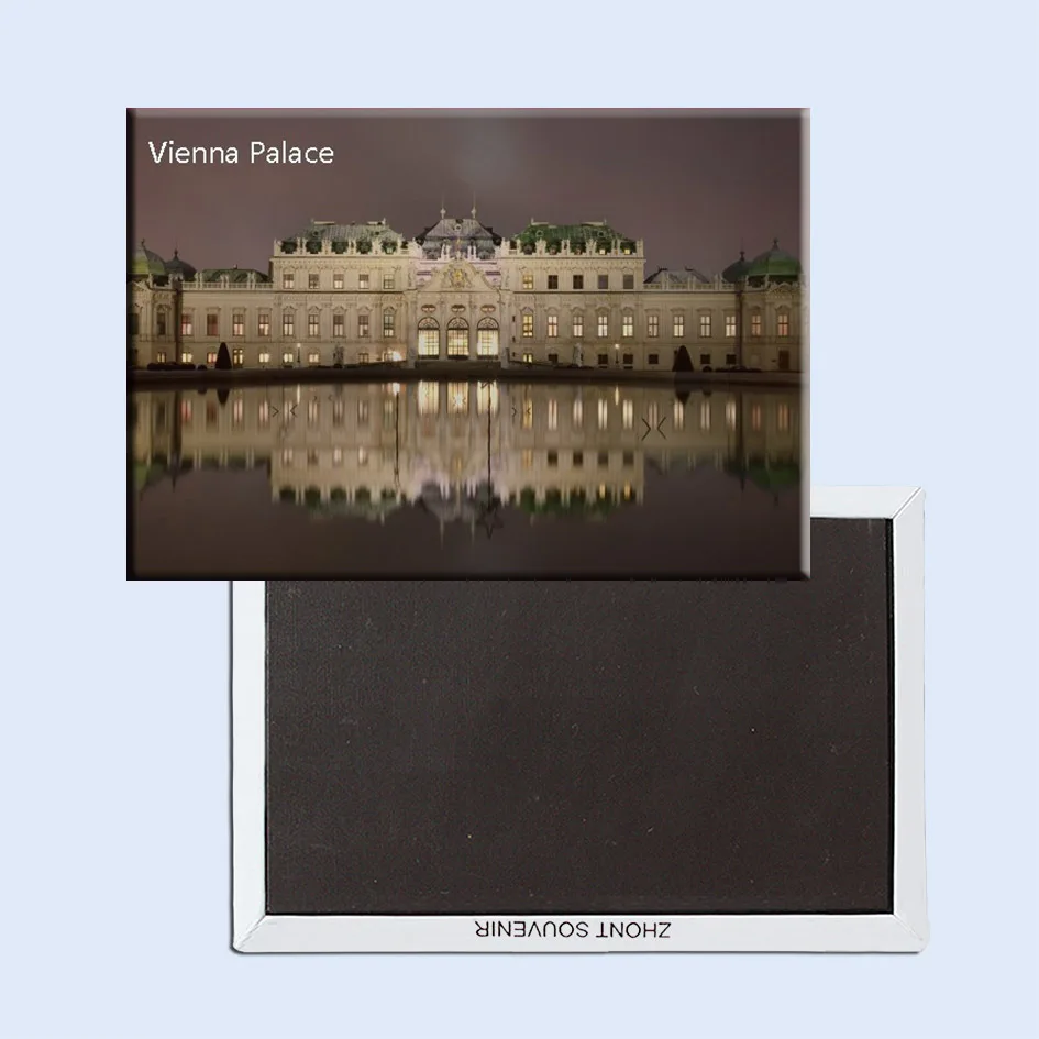 Декоративный подарок магниты для фото наклейки домашнего декора Австрия Венский