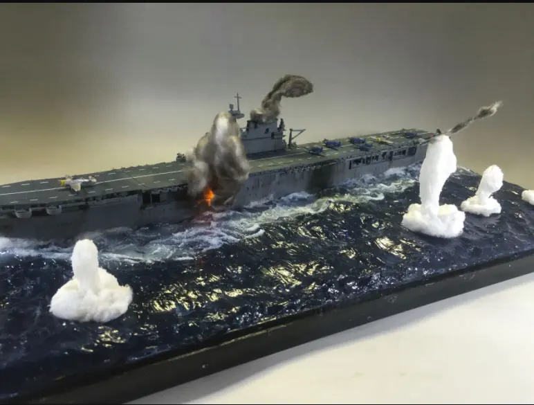 1: 700 Второй мировой войны модель корабля Shenfeng спецназ предприятия сцены Pacific