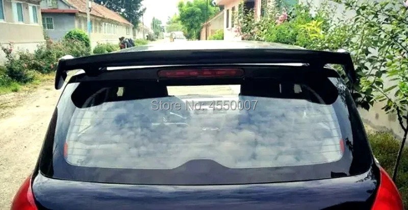 Для swiфт спойлер Высокое качество ABS Материал заднего крыла для Suzuki swift спойлер 2007 2008 2009 2010 2011 2012 2013