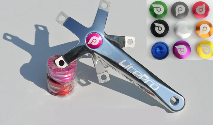 Litepro алюминиевый сплав стандартная полая цепь колесная крышка коленчатая