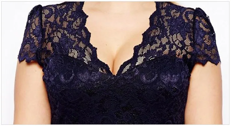 Vestido Де Renda Макси Летнее Платье Кружева Женщины Партии Плюс Размер Платья Vetement Femme