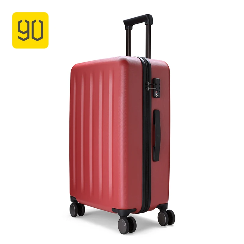 Origiinal Xiaomi костюм чехол Чемодан s 90Fun бренд замок TSA крутящееся колесо легкий нести