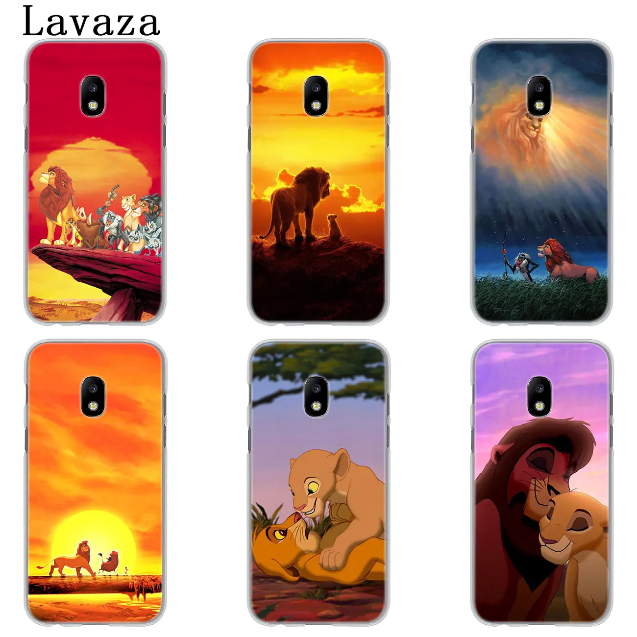 Lavaza носки с мультяшным принтом «Король Лев», милый чехол для телефона для samsung Galaxy J8 J7 Duo J6 J5 J4 Plus J2 J3 Prime Крышка