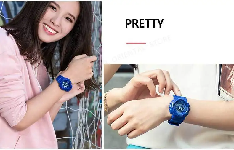 CASIO Часы BABY-G серии женские наручные часы BA-110-1A водонепроницаемый светодиодный спортивные часы Relogio часы подарок высокое качество ударопрочный