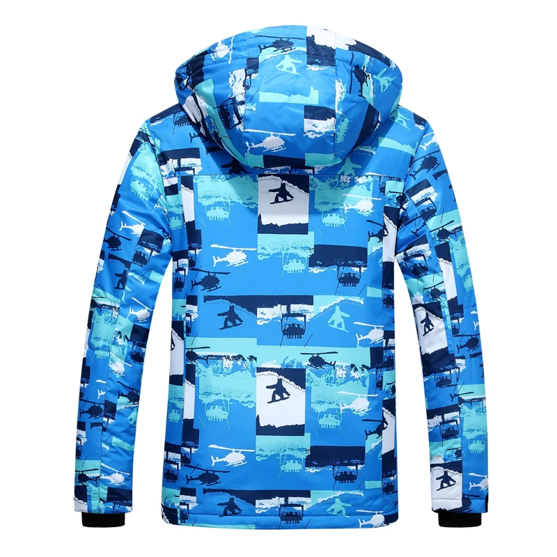 SHAFEEK-30 градусов супер теплая зимняя Лыжная куртка мужская Водонепроницаемая