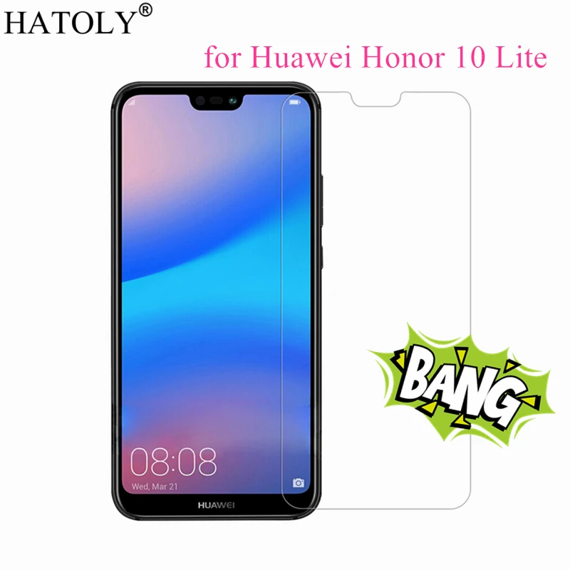 2 шт. закаленное Стекло СПС huawei Honor 10 Lite ультра тонкий Экран протектор для HD фильм