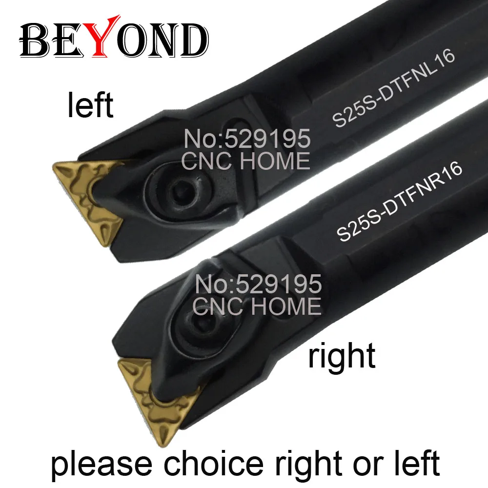 

S25S-DTFNR16 S25S-DTFNL16 DTFNR Turning Tool Holder Boring Bar mini Lathe Tool Holder for TNMG160404 Carbide Insert Lathe Tools