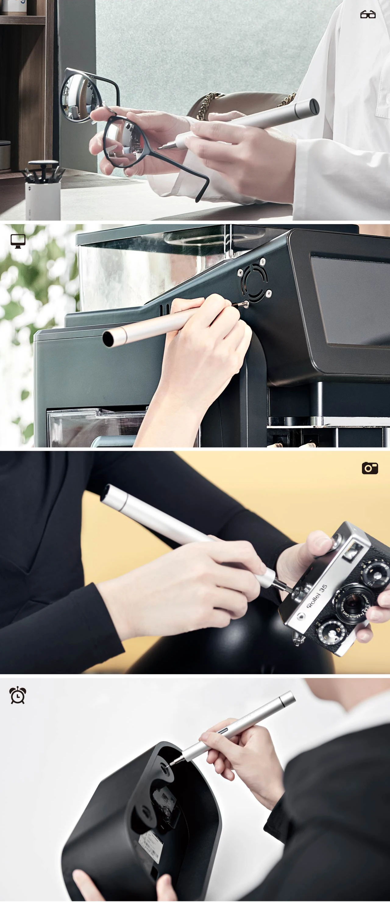 Wowstick X0 18 шт Многоцелевой 4 мм S2 стальной винт бит аксессуары набор для электрической отвертки