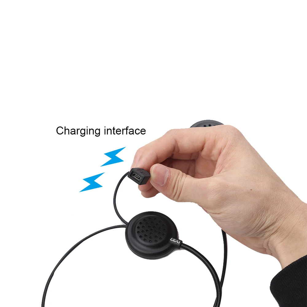 EJEAS E200 300 м Bluetooth мотоциклетный шлем Беспроводной гарнитура радио без внутренней
