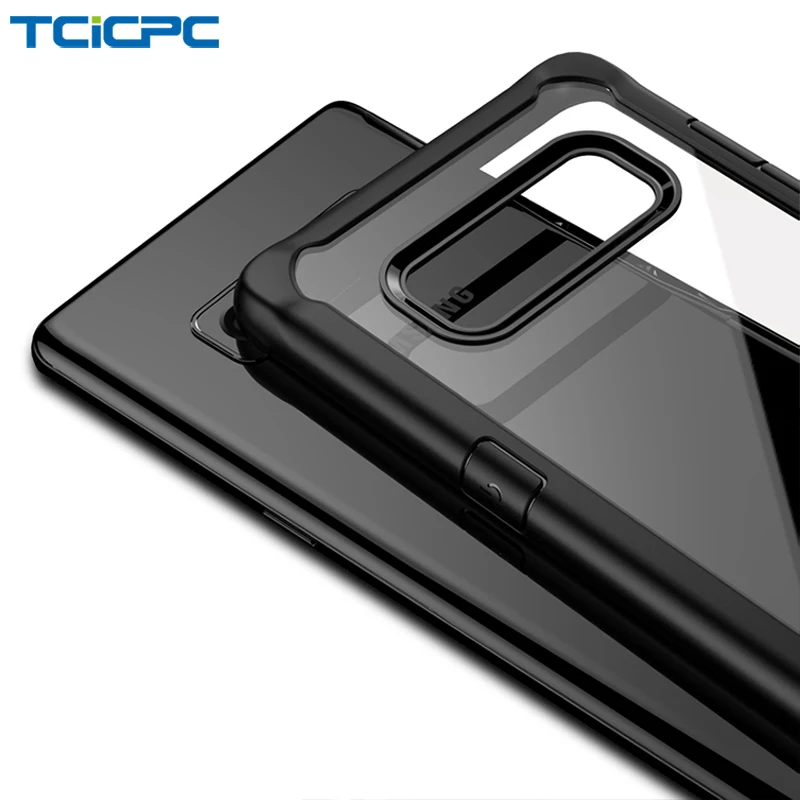 TCICPC чехол для samsung Galaxy Note 8 Примечание ультра тонкий Силиконовые ТПУ Рамка
