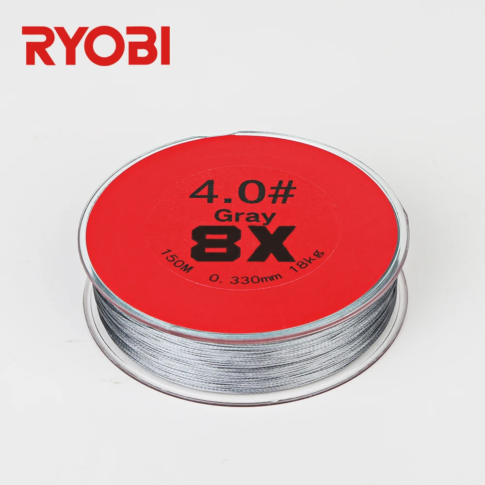 RYOBI м 150 8X несущей кос гладкая сильная оплетка провода Карп пресной воды