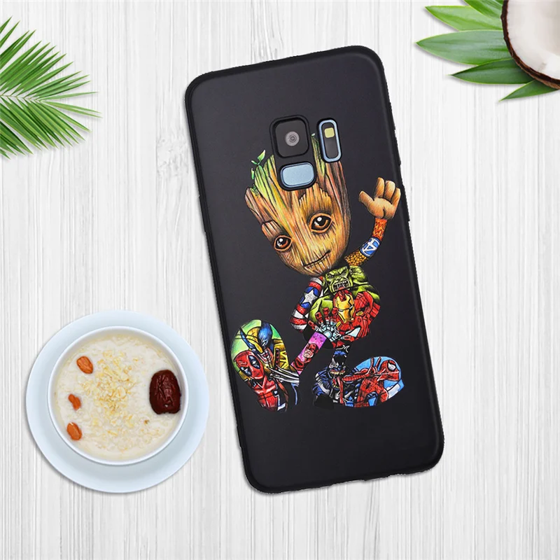 H1405 Дэдпул Джокер Ститч для samsung Galaxy S6 S7 Edge S8 S9 S10 S10e Plus Lite Note 8 9 10 чехол для телефона Coque Groot Etui Funda - Цвет: H1405