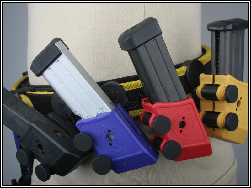 IPSC rapid fire версия Набор картриджей(черный, красный, синий, желтый) GI журнал Перевозчик