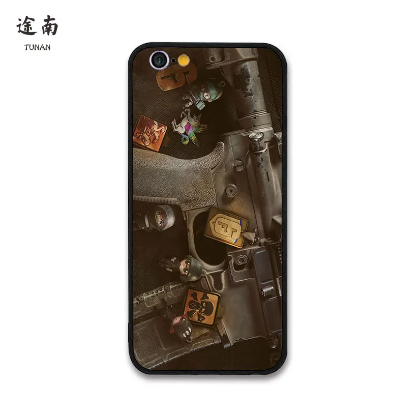 Cool rainbow six siege gema Coque Funda For Iphone 6 7 8 Plus Cute Movie Cover Case X Phone fashion Bumper Cases | Мобильные