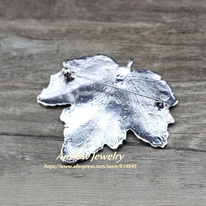 Anslow модные ювелирные изделия большая винтажная антикварная брошь в виде