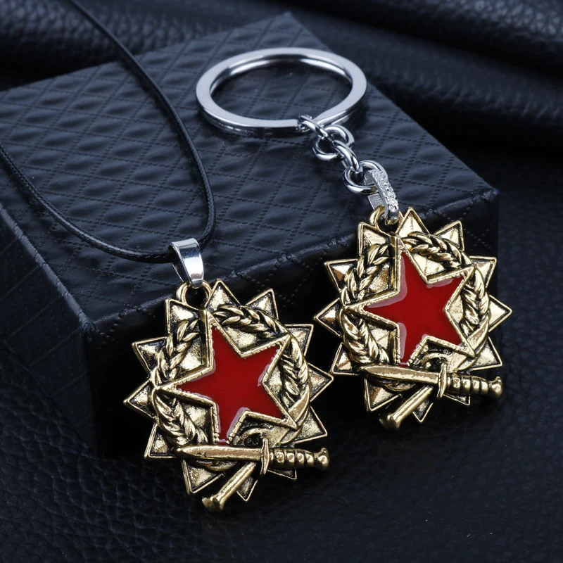 Мужской брелок HEYu креативные Игровые Украшения CSGO Star для ключей|Брелоки| |