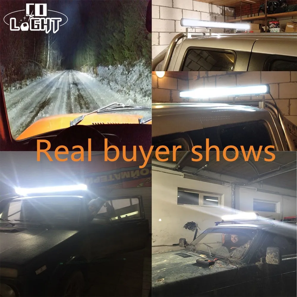 CO LIGHT 12D 22 32 42 52 дюймовая светодиодная световая балка для внедорожника
