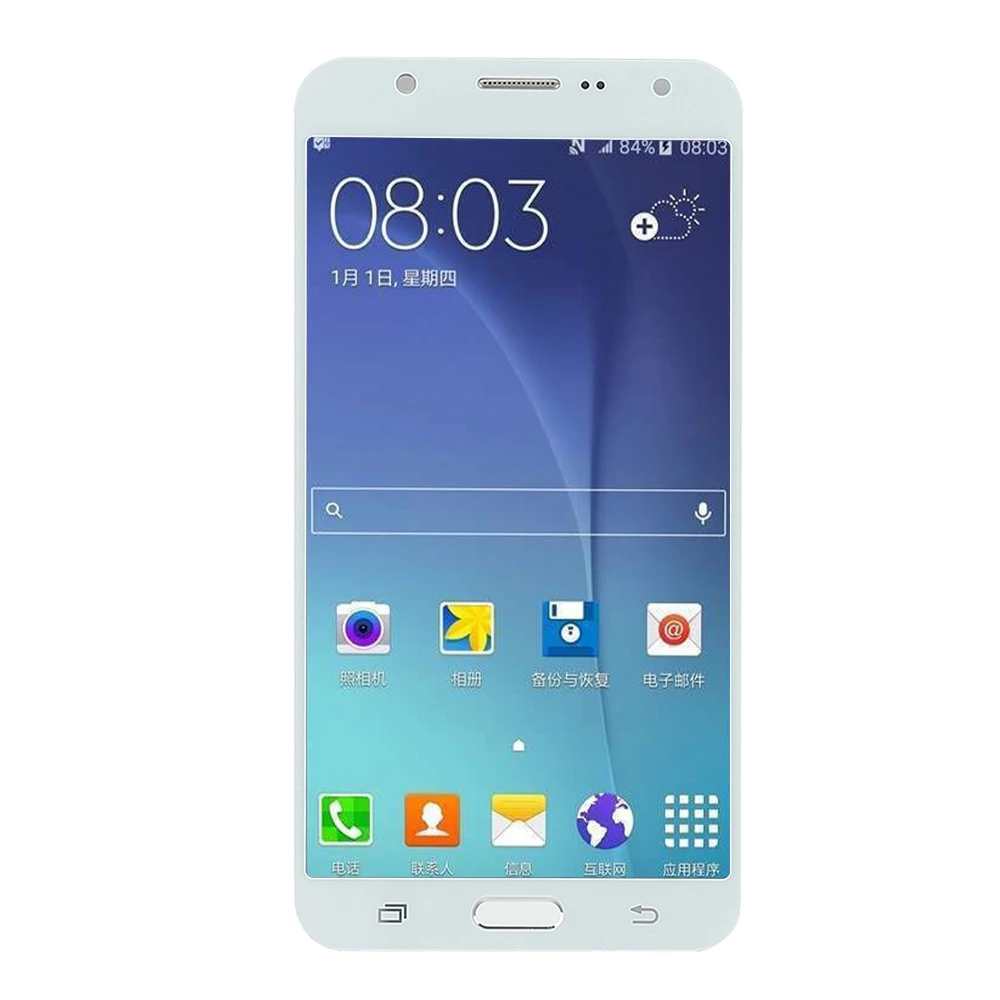 Для samsung J7 ЖК-экран дисплей Высокое качество для samsung J7 J700F J700M J700H ЖК сенсорный экран дигитайзер с рамкой