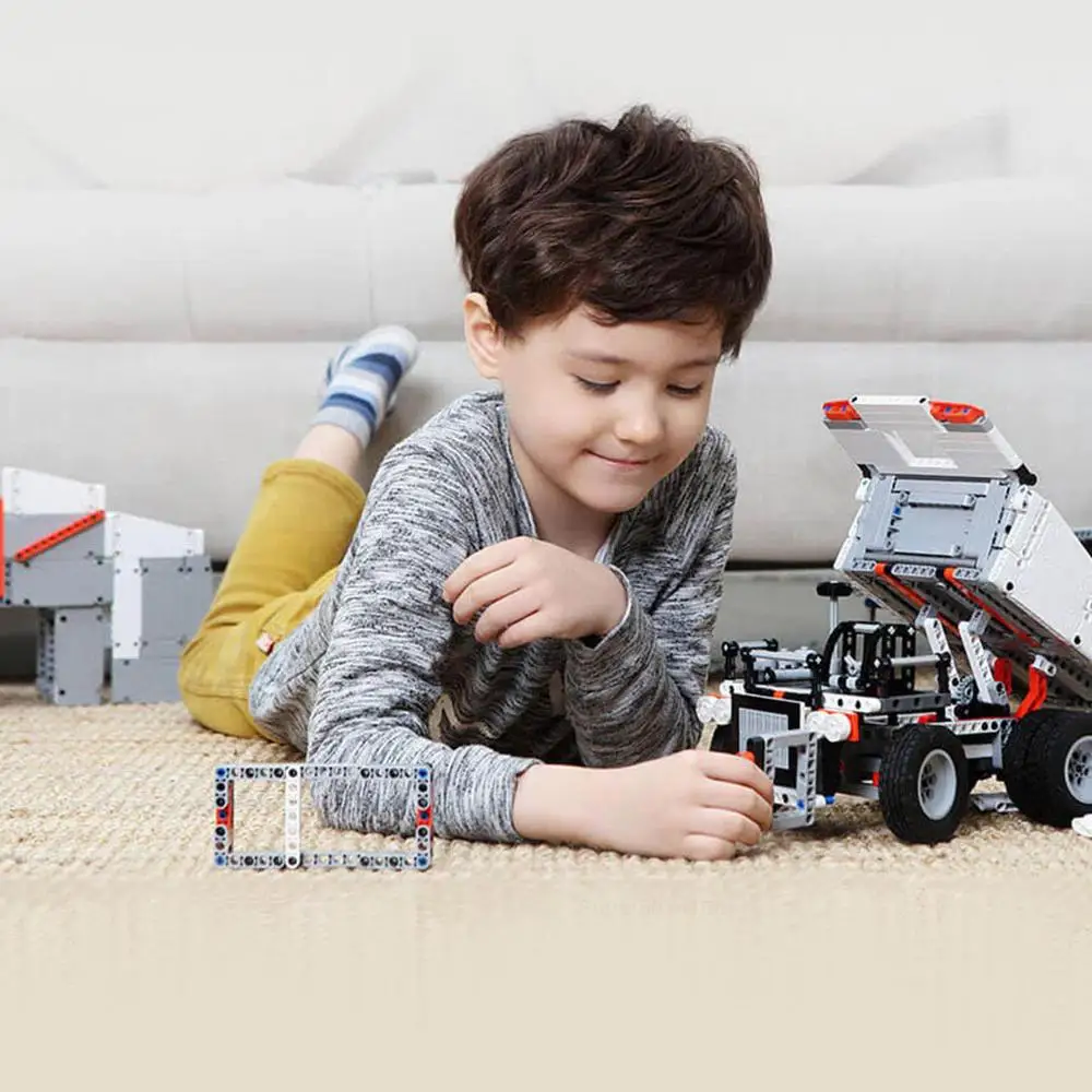 XIAOMI MITU грузовик Механическая мощность 500 + запчасти детская игрушка сборка модуль