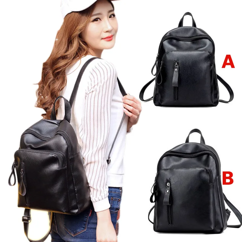 Модные женские надежные рюкзаки из искусственной кожи для девочек подростков