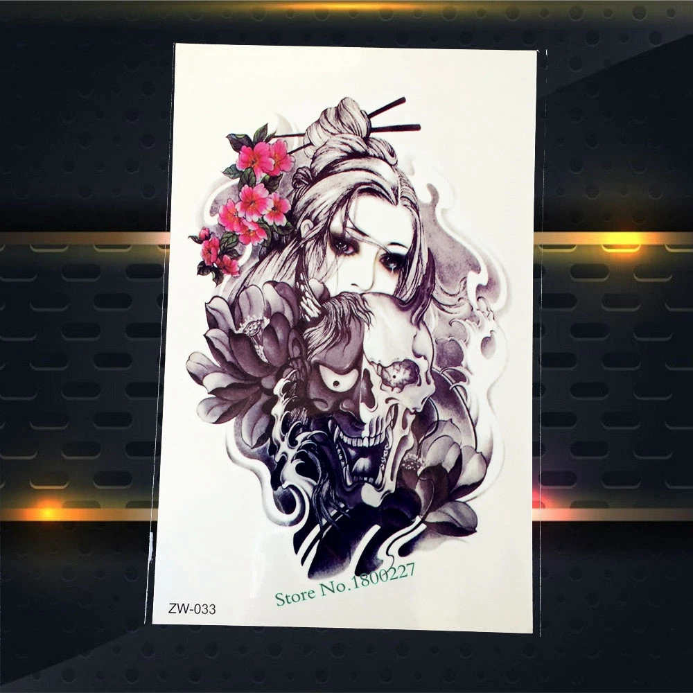 Черные цитаты Водонепроницаемый Временные татуировки стикер s женский боди арт