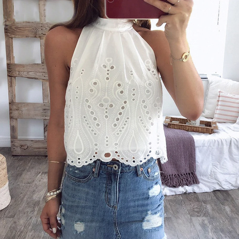 Женские топы и блузки белая блузка blusas mujer de moda лето 2019| |