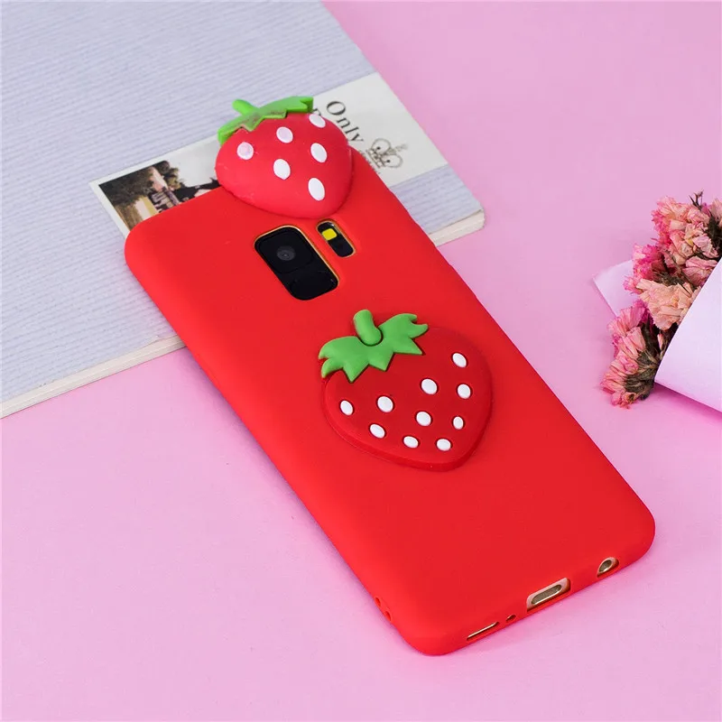 3D единорога панда кактус мягкий TPU чехол для samsung Примечание 10 плюс 9 S10E S8 S9 S10 плюс S7 S6 край A10 A20 A20E A30 A40 A50 A60 A70