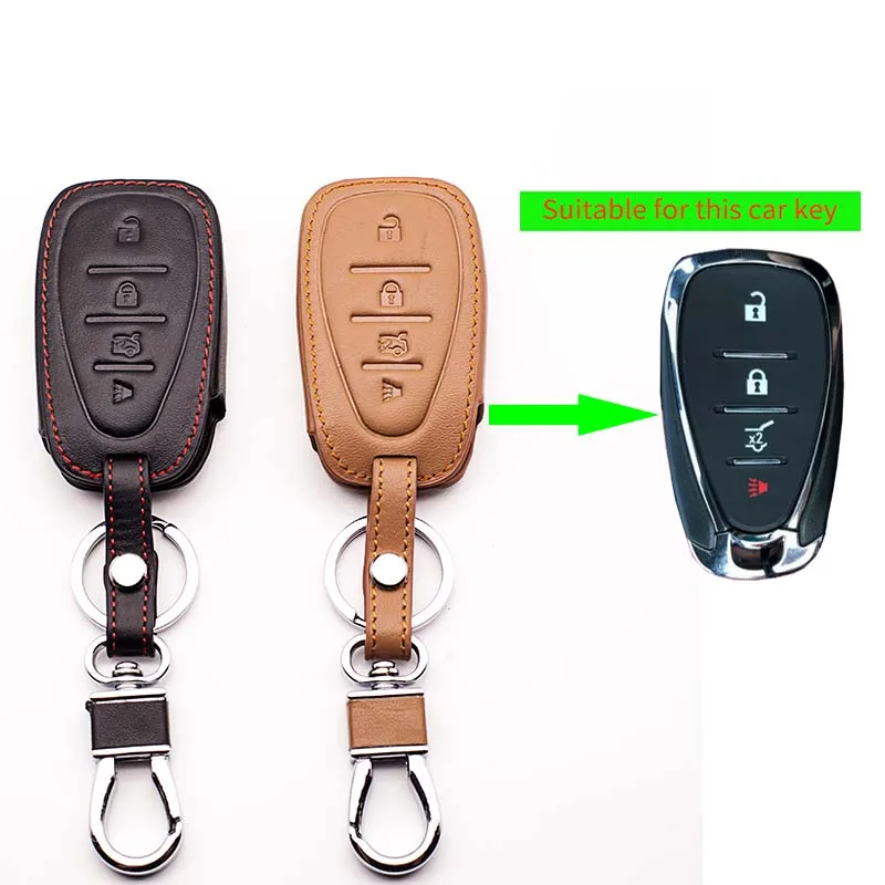 Для Chevrolet 2016 FOB используется для Porsche Camaro Cruze car 4 smart button кожаный автомобильный