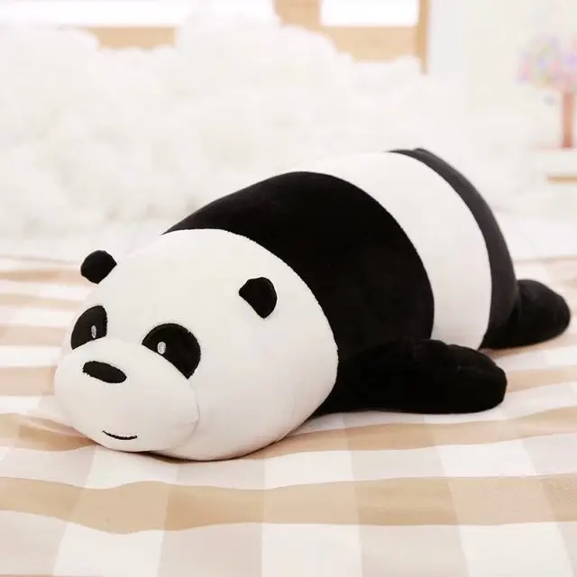 1 шт. 35-90 см Мы Голые Медведи Плюшевые игрушки Kawaii чучела панда коричневые игрушечные белые мишки кукла подушка для девочек подарок на день рождения