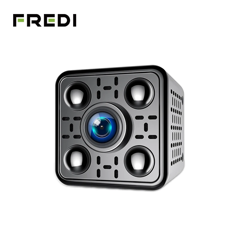 FREDI мини беспроводная ip камера 1080 P безопасности WiFi инфракрасное ночное видение
