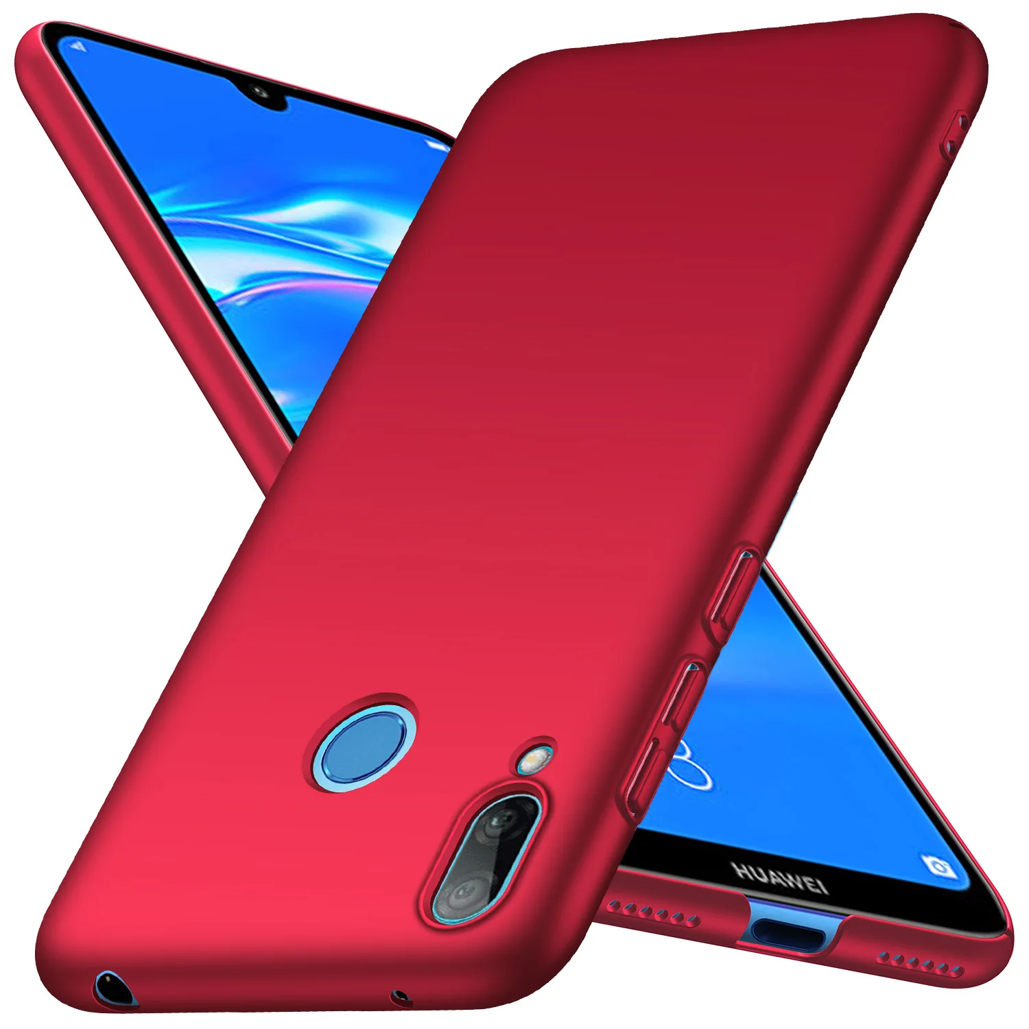 WEFOR Роскошный чехол для телефона huawei Y9 Y7 2019 ультра тонкий из поликарбоната задней