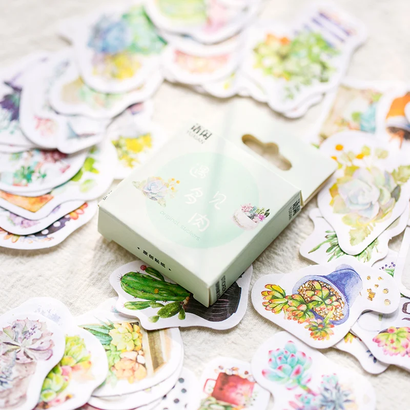 Милый розовый мир Единорог пуля журнал декоративные наклейки Набор Скрапбукинг этикетка-наклейка дневник Канцелярские Стикеры для альбомов - Цвет: 1