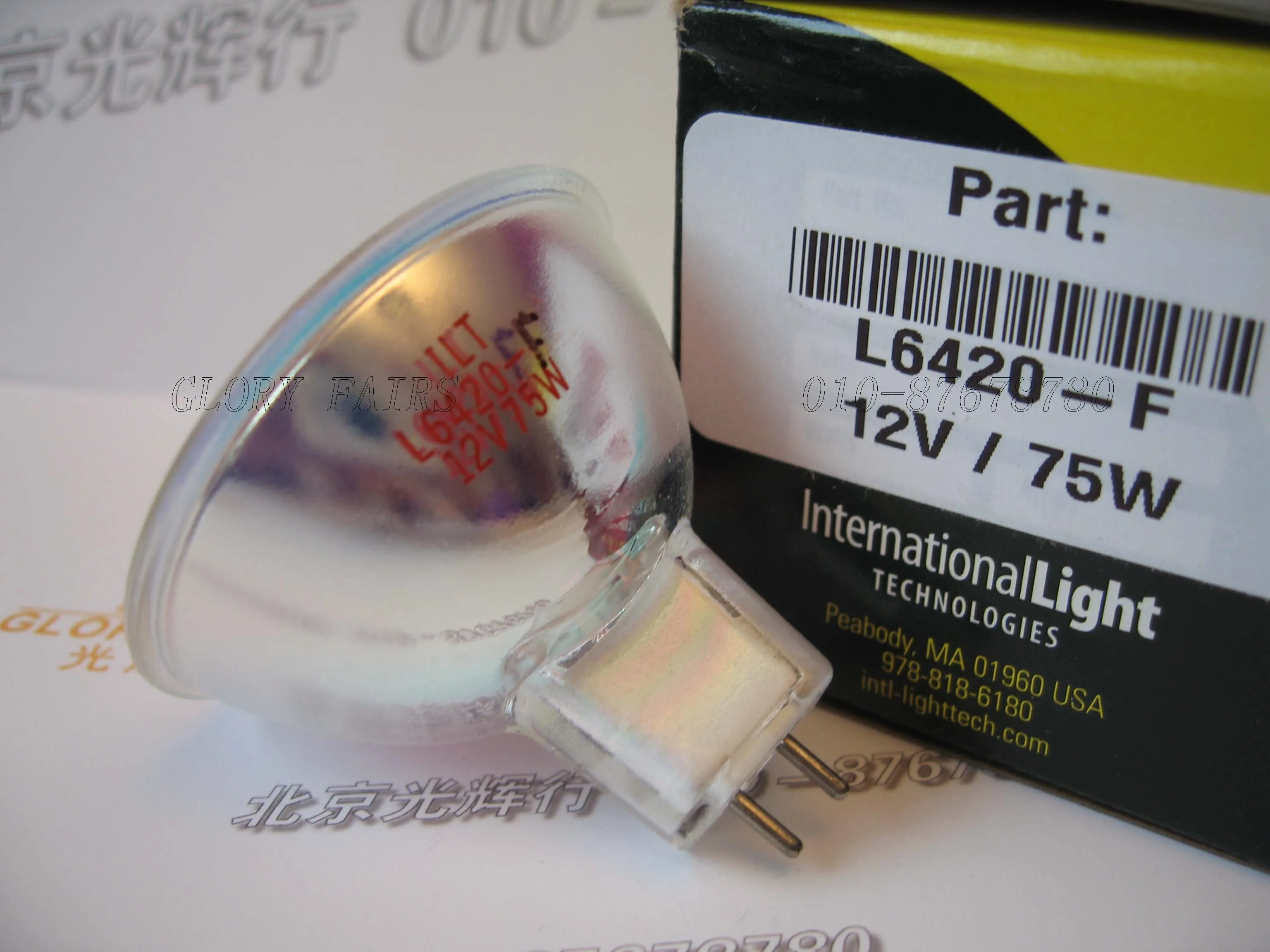 ILT L6420 F 12V75W галогенная лампа ABI 7300 7500 PCR в реальном времени ABI7300/7500 12V 75W к части #
