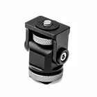 Головка штатива держатель монитора крепление на камере панорамирование 360 градусов наклон 180 градусов с креплением холодного башмака и 14 ''крепление головки штатива