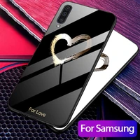 for samsung a50 case tempered glass phone case cover for samsung galaxy a50 a53 a73 a52 a52s a51 a 50 a505f sm a505fn love case