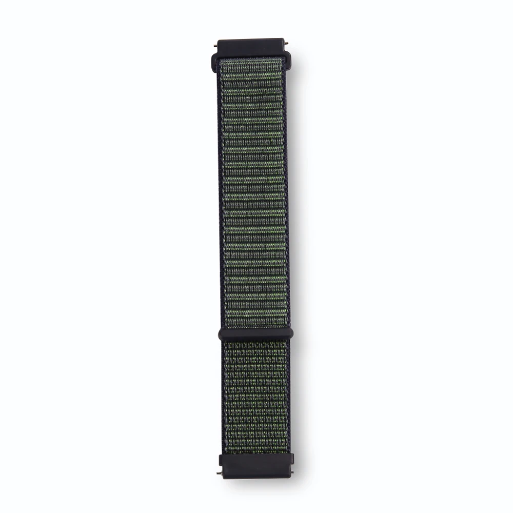 Ремешок 22 20 мм для samsung gear Sport S2 S3 Classic Frontier Watch Band Pebble Time steel Galaxy Watch 42 46mm Huami Amazfit Bip