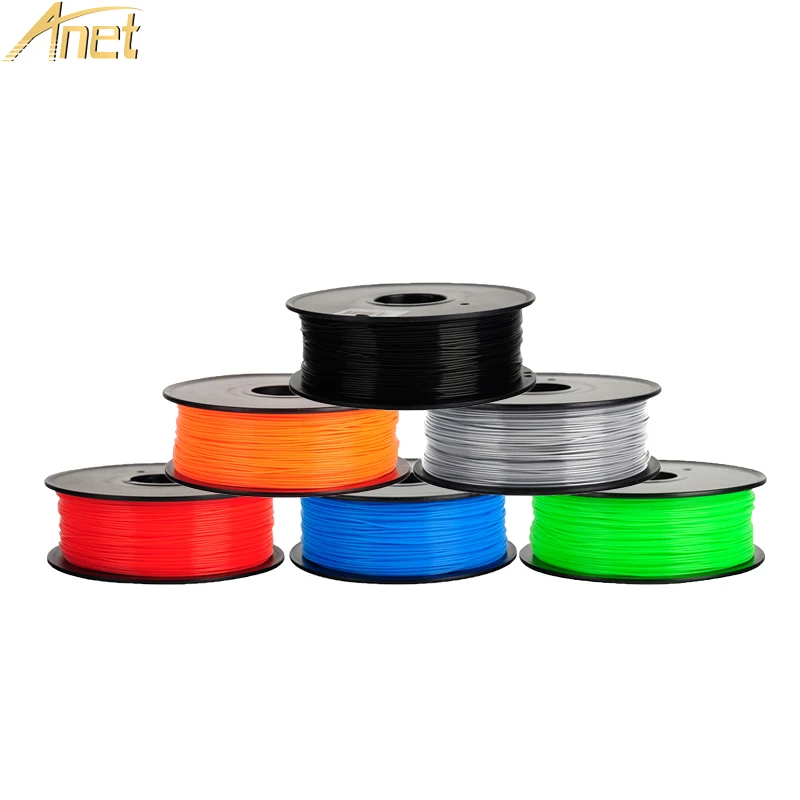 Anet 3D принтеры Синтетическая нить 1кг/1 75 катушки PLA Пластик стержень ленты