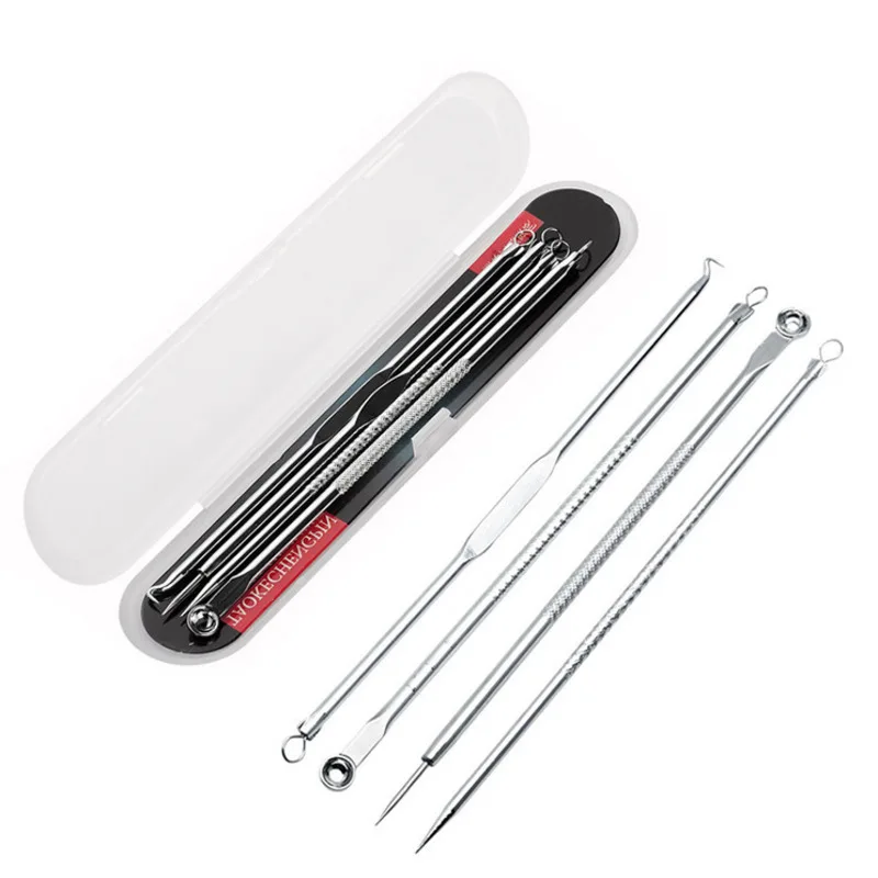 Набор игл для удаления черных точек 4 шт. | Красота и здоровье