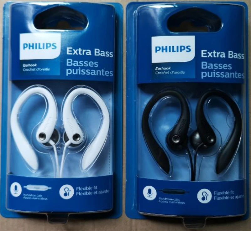 Наушники Philips SHS3305 с ушным крючком спортивные наушники функцией шумоподавления