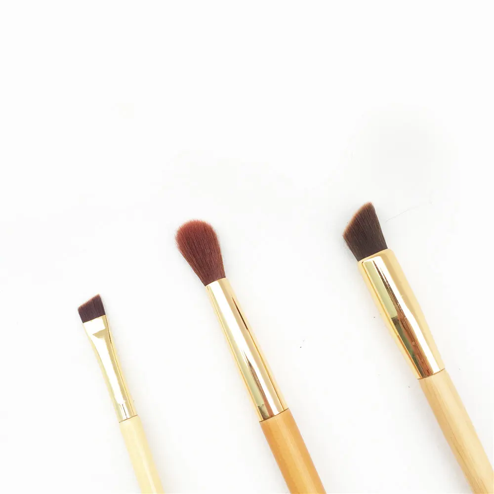 Bdbeauty TT двухсторонняя кисть для бровей и пудры качественные бамбуковые Кисточки