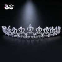 be 8 high quality cubic zirconia headband hair accessories women wedding crown tiaras for bride gifts h049