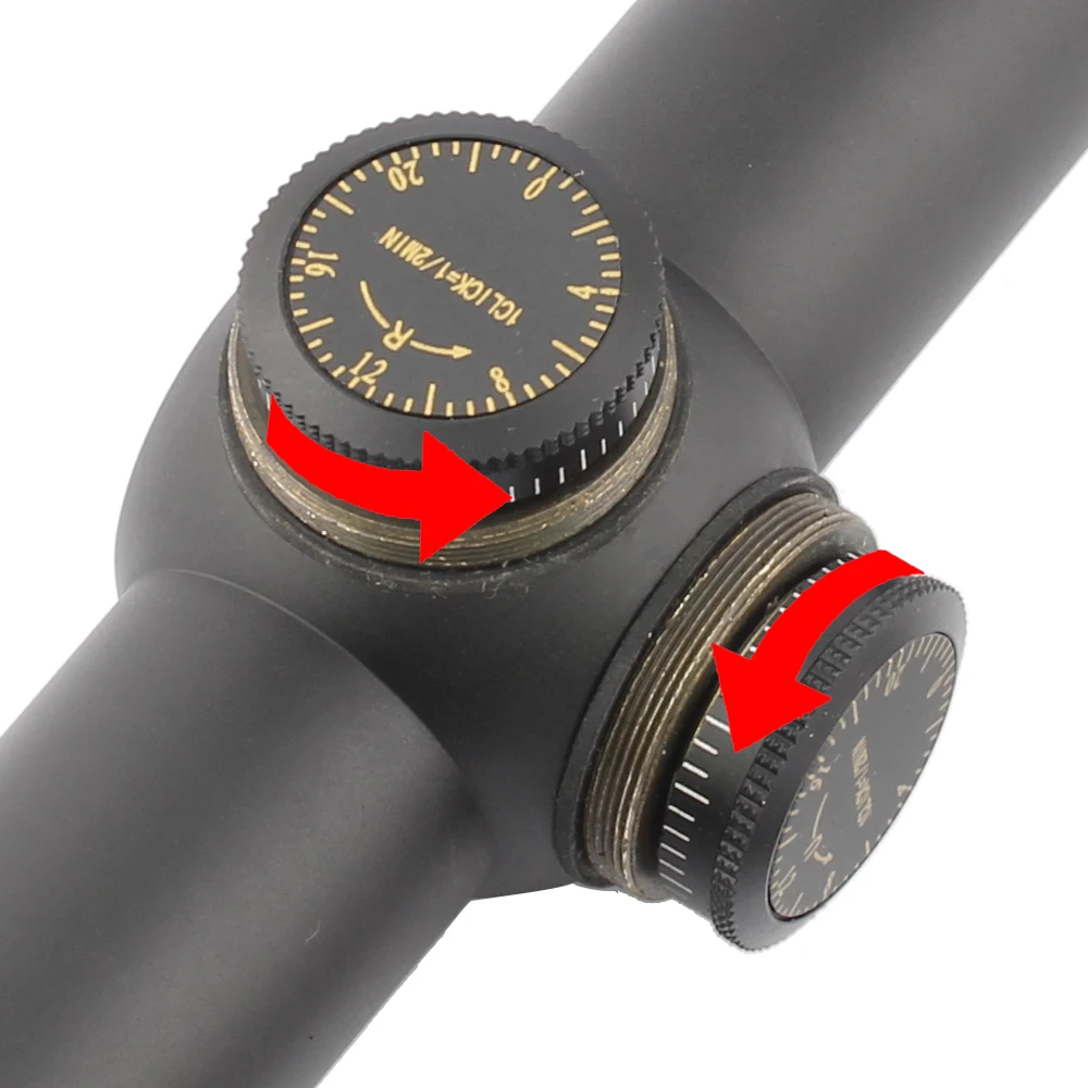 LP Tactical 1.5-5X20 Optics Riflescope Hunting Scope Mil-dot Reticle Rifle with 11mm or 20mm Mounts For Airsoft Air | Спорт и