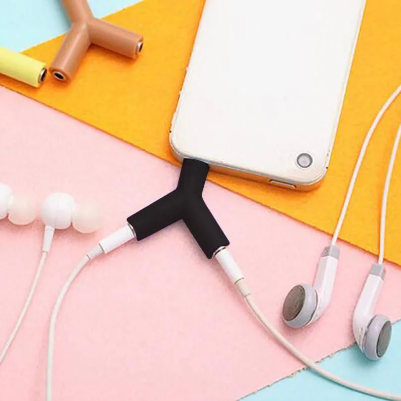 Аудио сплиттер M/F 3 5 мм стерео наушники мини Usb кабель телефонные аксессуары Y