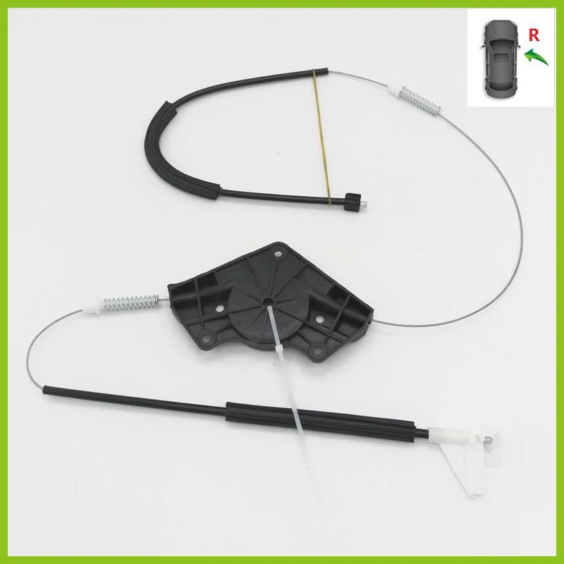 Комплект для ремонта стеклоподъемника Skoda Octavia A4 MK1 1997 1998 1999 2000 2001 2002 2003 2004 2005