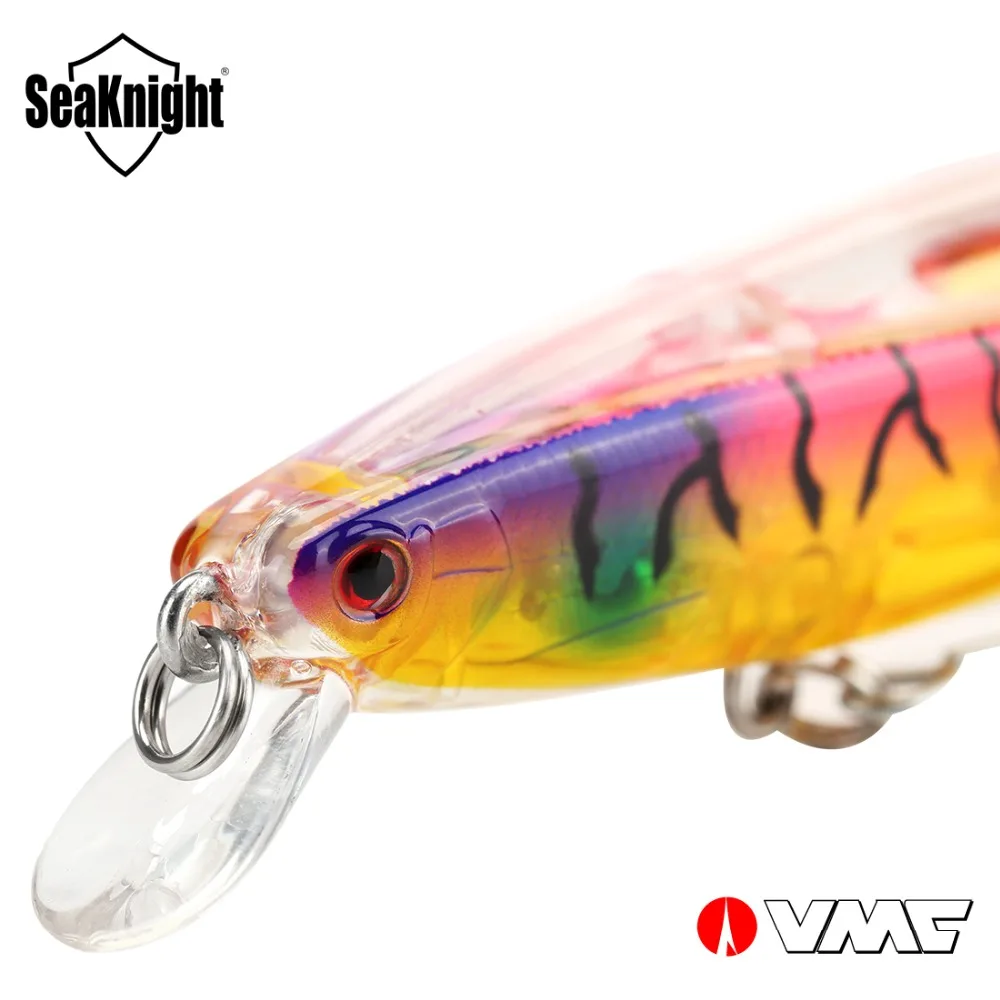 Рыболовная приманка SeaKnight Minnow SK046 25 5 г 130 мм длинная в виде гольяна с крючками VMC