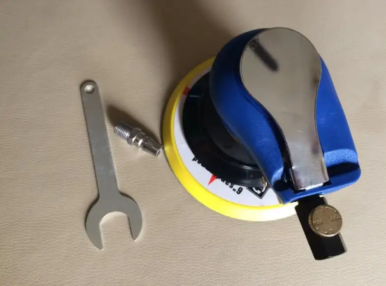 UZWELL 6-дюймовый пневматический шлифовальный станок орбитальный круг круглый